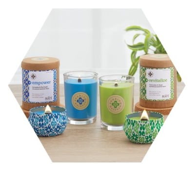 AI Root Aromatherapy Candles-Unique, custom designed packaging solutions for health and beauty products, custom boxes and creative packaging