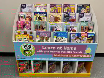 Book assembly display- custom designed packaging fom a packaging partner, a packaging company near me