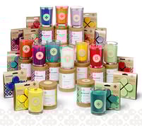 Candles glass Assort w Wax Melts- custom designed packaging from a packaging partner, a packaging company near me