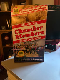 Chamber Members- custom designed packaging