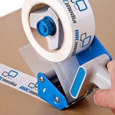 Hand maching tape application-branded packing tape, printed packing tape, branded tape for packaging