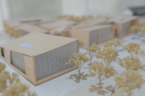 Packaging shaped like a school- custom designed packaging