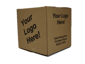 Custom designed corrugated and branded packaging