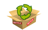 Rcycle shipping box