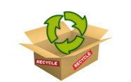 Rcycle shipping box- sustainable, eco friendly