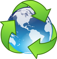 Recycled, sustainable, eco-friendly packaging