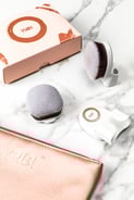 Yubi Beauty Carton and brushes-custom cosmetic packaging, cosmetic product packaging, custom eyeshadow palette packaging