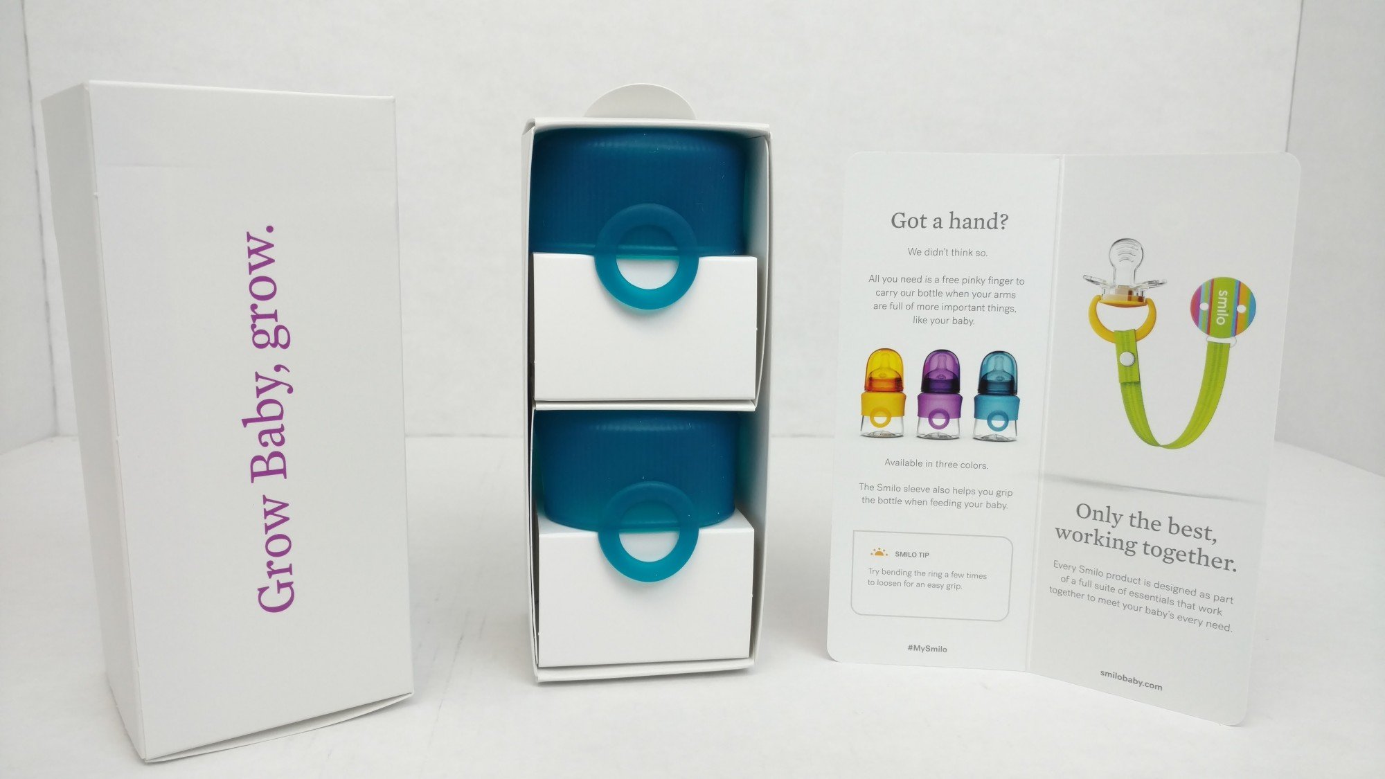 Smilo Grow Baby Grow- custom designed packaging and displays for eCommerce