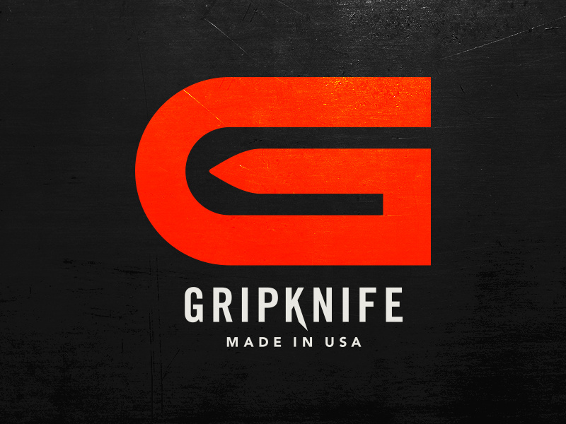 Gripknife logo-custom designed packaging and displays with packaging partner